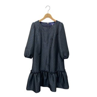 M'S GRACY - エムズグレイシー 011107 ワンピース 36 ネイビー M'S GRACY - エムズグレイシー 011107 ワンピース 36 ネイビー