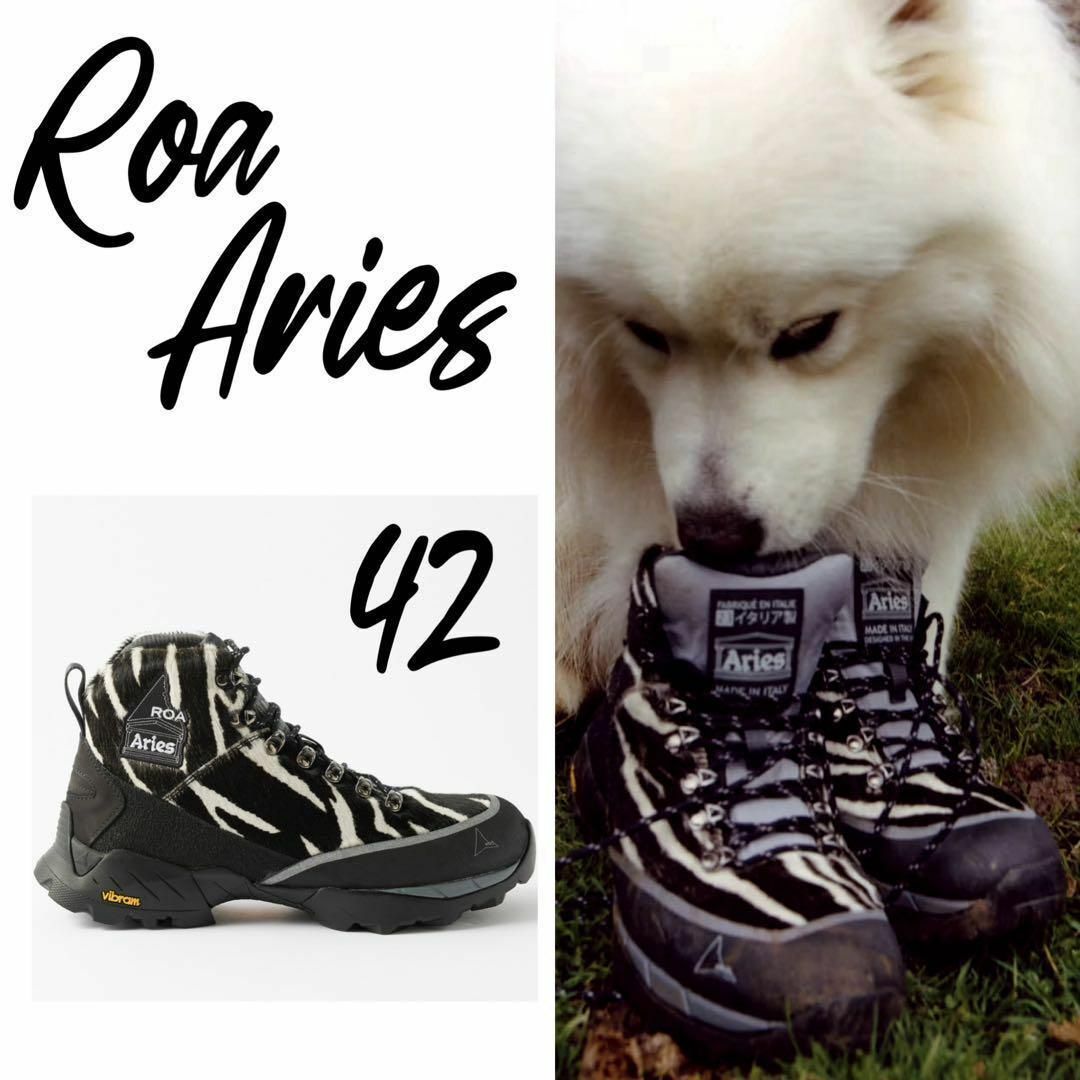 定価9.3万】ARIES ROA ANDREAS ZEBRA ゼブラ 27cmの通販 by MONO 定価9.3万】ARIES ROA ANDREAS ZEBRA ゼブラ 27cmの通販 by MONO