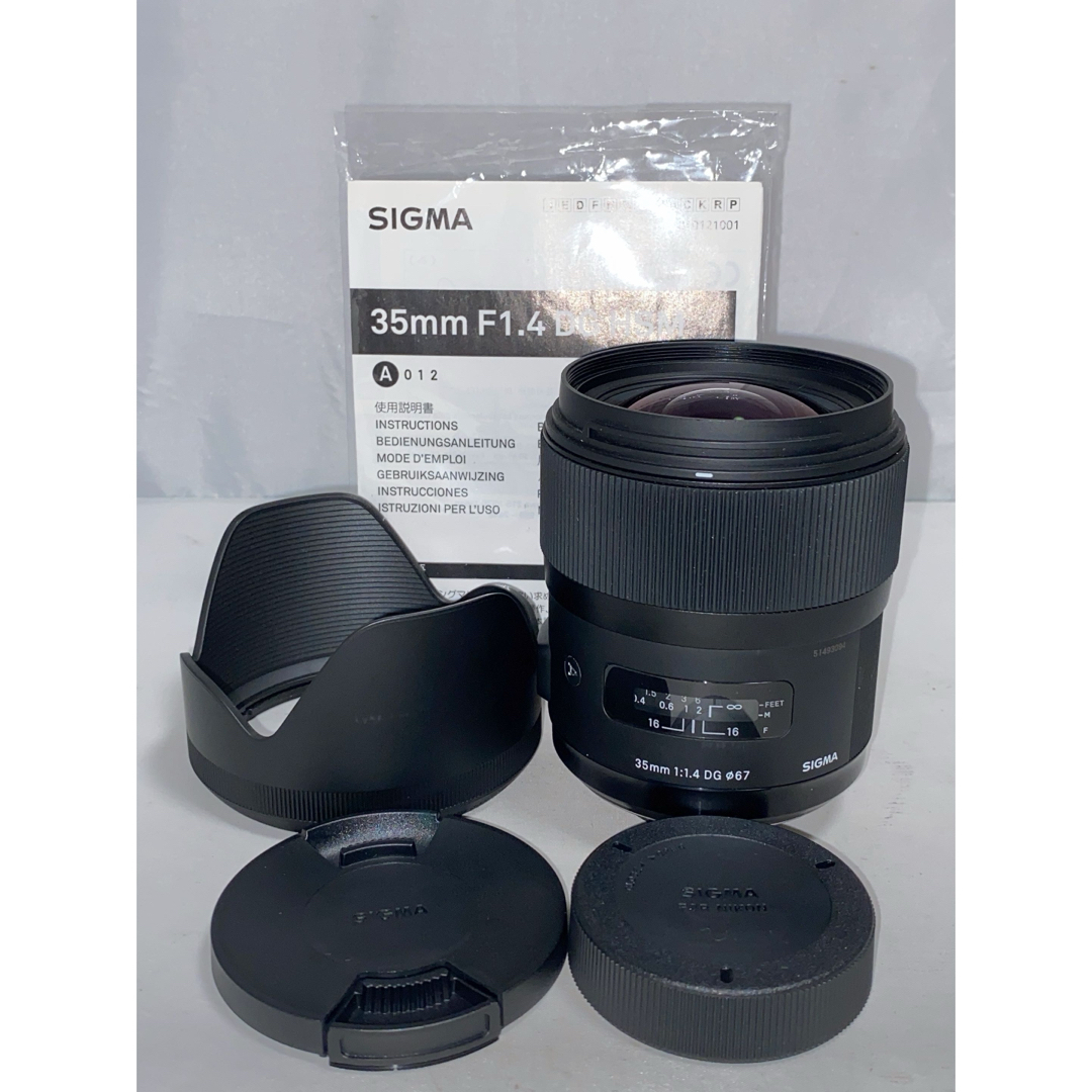 SIGMA - 【美品】SIGMA 35mm f1.4 dg hsm Art Nikon用の通販 by SIGMA - 【美品】SIGMA 35mm f1.4 dg hsm Art Nikon用の通販 by