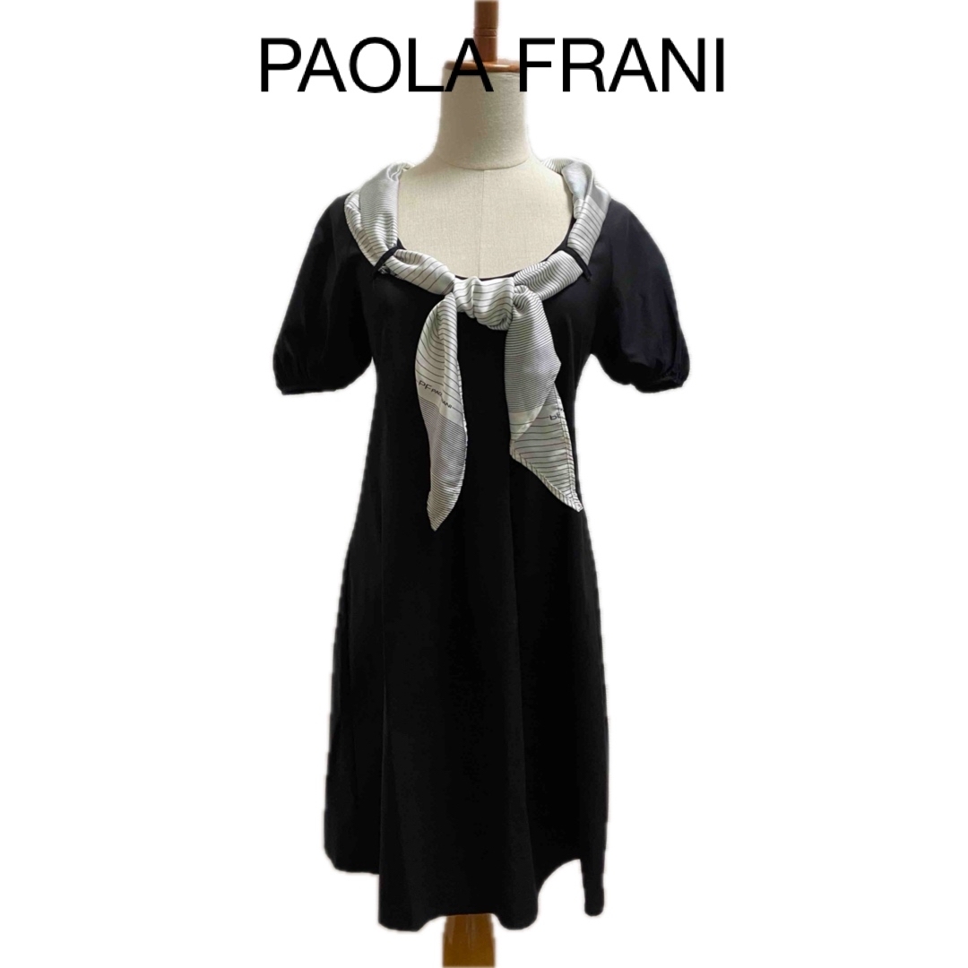 PAOLA FRANI - 美品 パオラフラーニ お洒落なスカーフ PAOLA FRANI - 美品 パオラフラーニ お洒落なスカーフ
