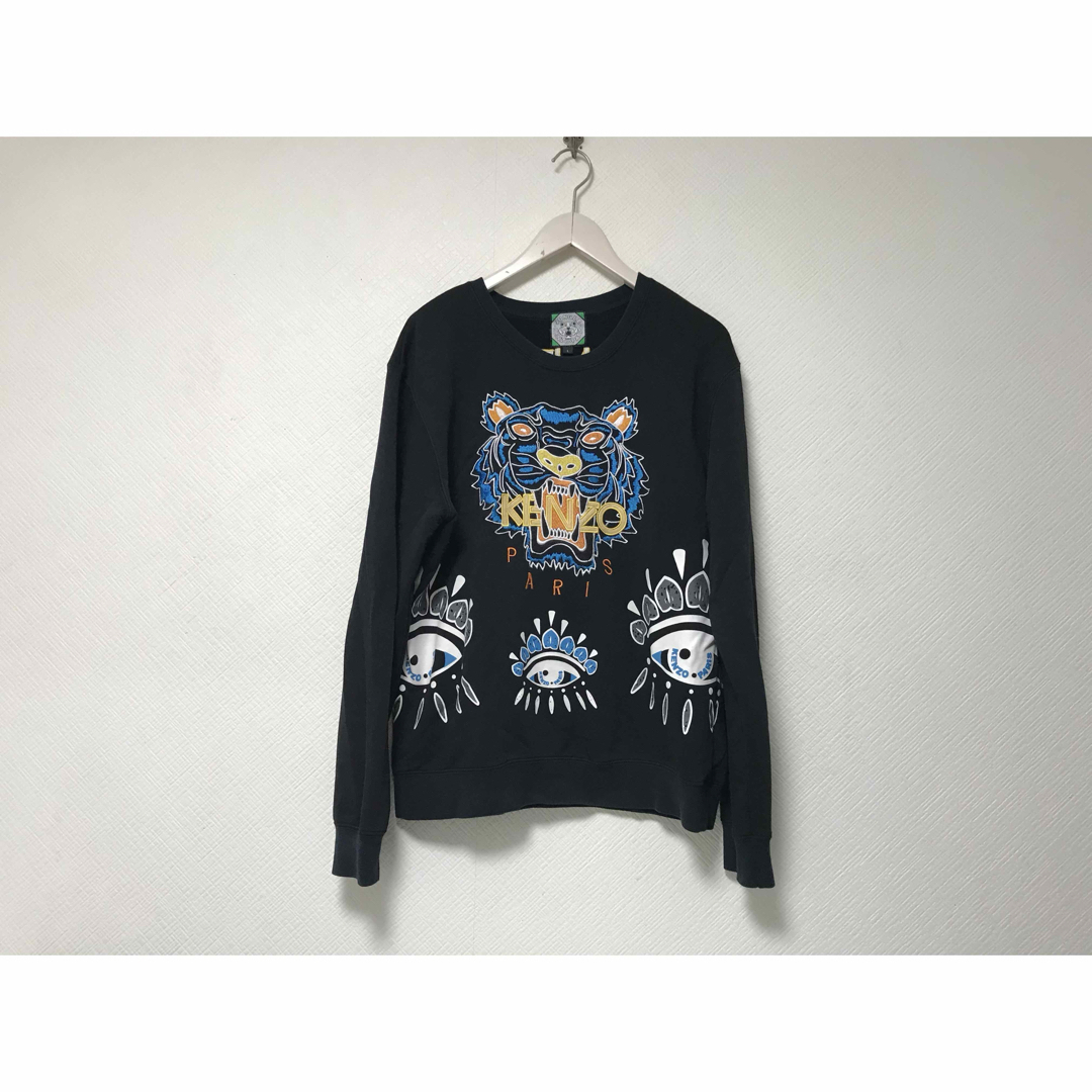 KENZO - 本物ケンゾーKENZOコットン刺繍デザインスウェット長袖 KENZO - 本物ケンゾーKENZOコットン刺繍デザインスウェット長袖