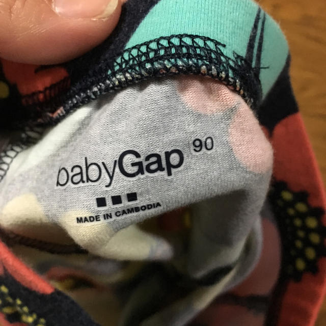 babyGAP(ベビーギャップ)のbabygap＊花柄レギンス 90 キッズ/ベビー/マタニティのキッズ服女の子用(90cm~)(パンツ/スパッツ)の商品写真