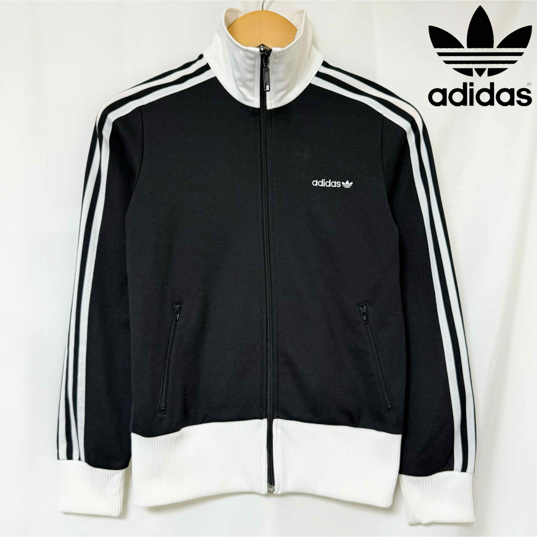 口コミ・レビューで人気商品を探そう adidas - adidas 00s 万国旗タグ トラックトップ ブラック Lの アディダス