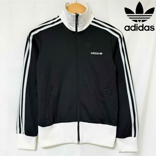 adidas - adidas 00s 万国旗タグ トラックトップ ブラック Lの adidas - adidas 00s 万国旗タグ トラックトップ ブラック Lの