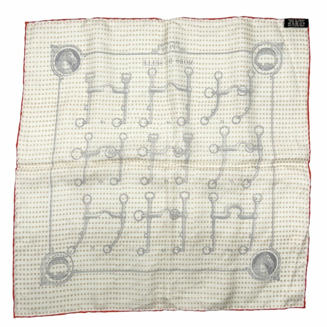HERMES - HERMES エルメス スカーフ カレ45 MORS DE SELLE HERMES - HERMES エルメス スカーフ カレ45 MORS DE SELLE