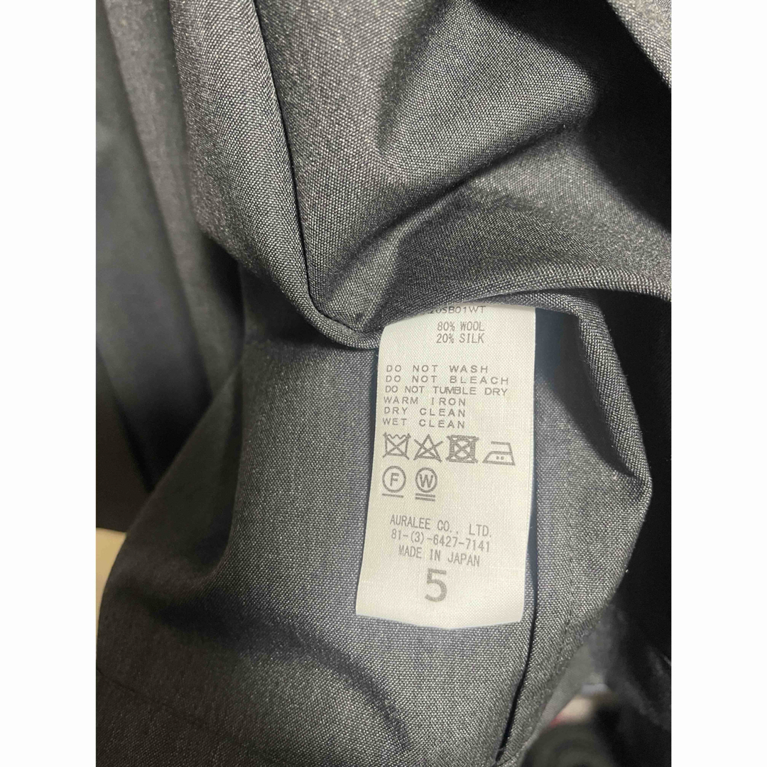 AURALEE - 【着用数回】AURALEE(オーラリー)ウールシルク AURALEE - 【着用数回】AURALEE(オーラリー)ウールシルク