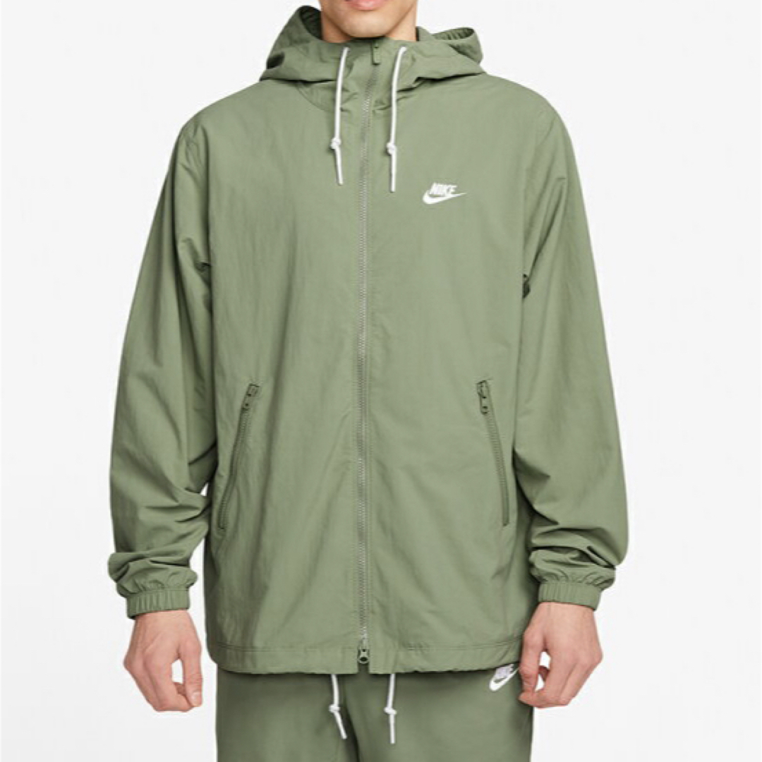 NIKE - 2XL ナイキ クラブ メンズ フルジップ ウーブン NIKE - 2XL ナイキ クラブ メンズ フルジップ ウーブン