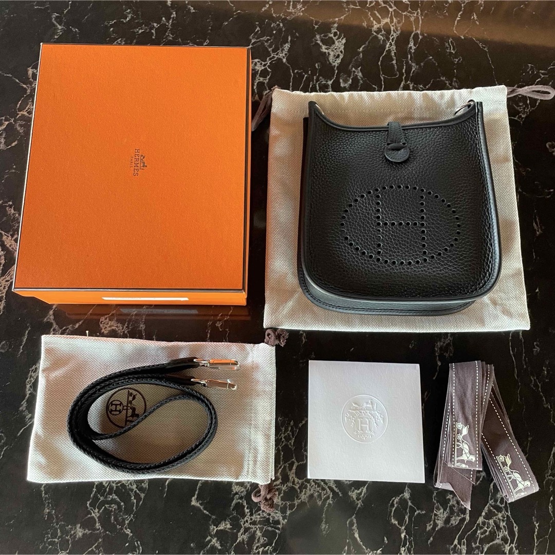 HERMES - 【新品未使用】エルメス エヴリンtpm ノワール HERMES - 【新品未使用】エルメス エヴリンtpm ノワール