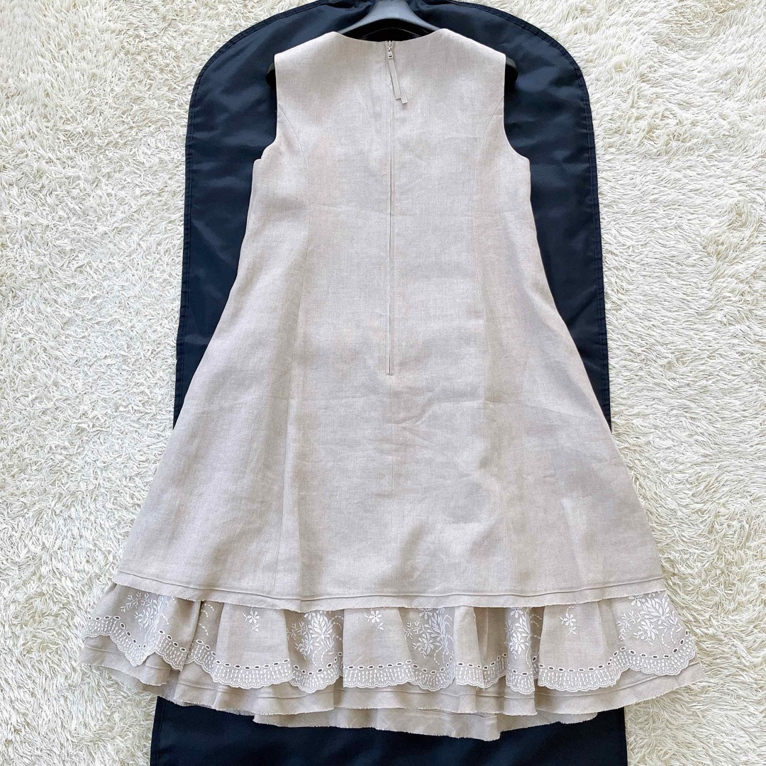 FOXEY - 美品✨フォクシー サマードリーム リネン100 ワンピース FOXEY - 美品✨フォクシー サマードリーム リネン100 ワンピース