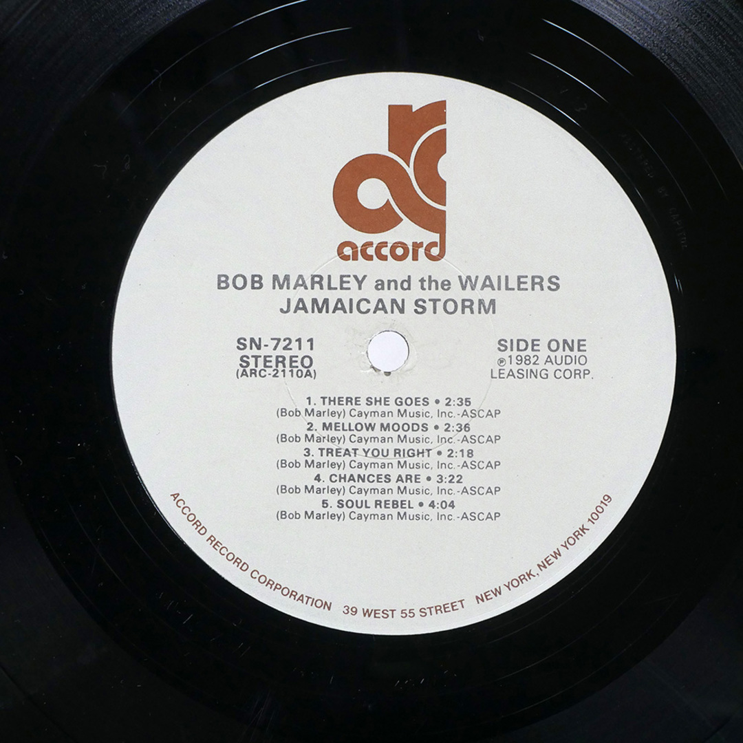 US盤 BOB MARLEY & THE WAILERS/JAMAICAN STORM/ACCORD SN7211 US盤 BOB MARLEY & THE WAILERS/JAMAICAN STORM/ACCORD SN7211