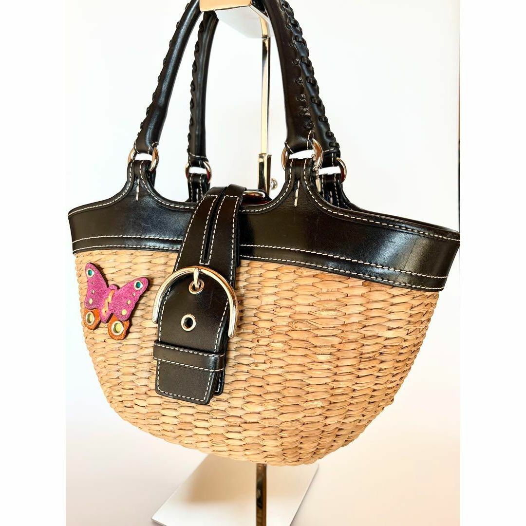 COACH - ⭐︎美品⭐︎ コーチ バタフライ かご ハンドバッグ COACH - ⭐︎美品⭐︎ コーチ バタフライ かご ハンドバッグ