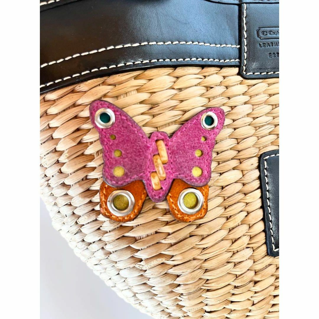COACH - ⭐︎美品⭐︎ コーチ バタフライ かご ハンドバッグ COACH - ⭐︎美品⭐︎ コーチ バタフライ かご ハンドバッグ