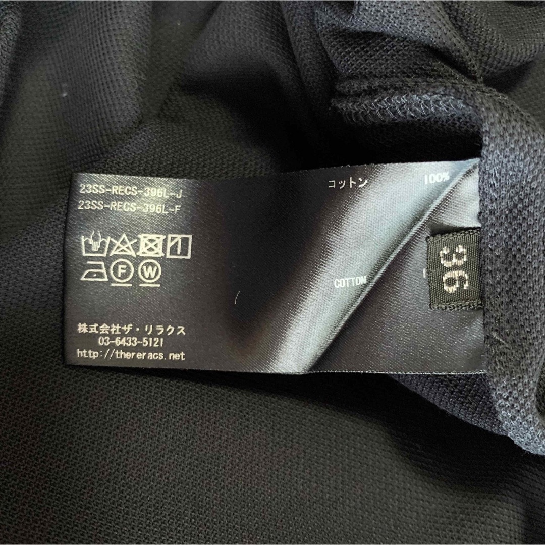 THE RERACS - THE RERACS 23SS バックボタンポロシャツ タグ付き THE RERACS - THE RERACS 23SS バックボタンポロシャツ タグ付き