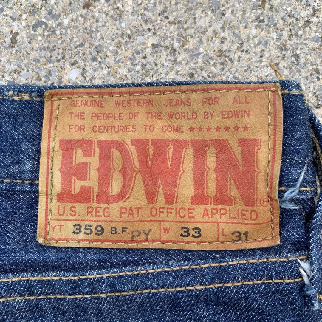 VINTAGE - EDWIN ベルボトム GOOD CONDITION ゴールデンサイズの VINTAGE - EDWIN ベルボトム GOOD CONDITION ゴールデンサイズの