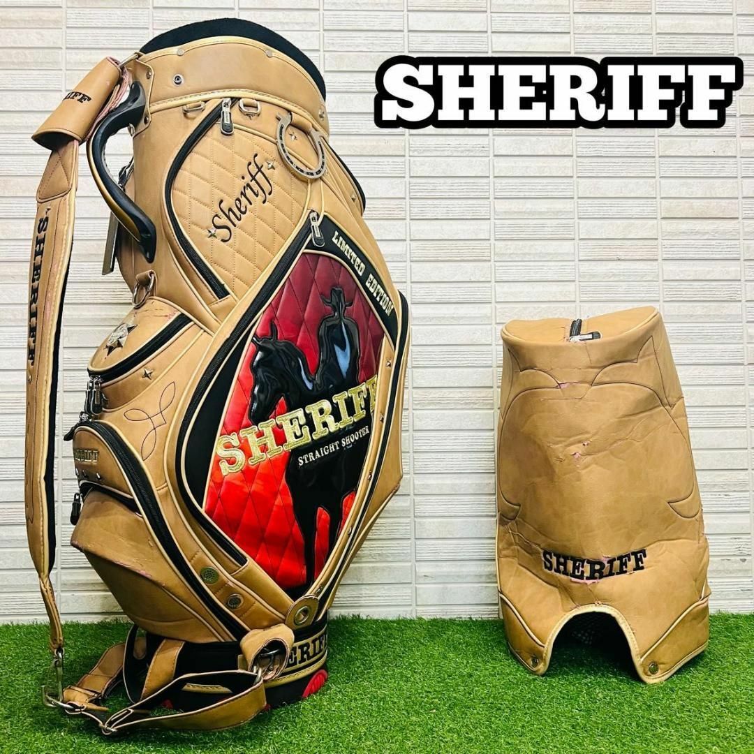 超豪華 SHERIFF シェルフ 本格キャディバッグ ゴルフバッグ 超豪華 SHERIFF シェルフ 本格キャディバッグ ゴルフバッグ