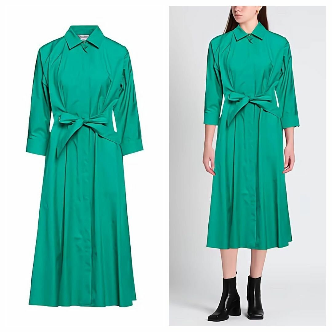 Max Mara - 新品タグ付☆MAXMARA☆白タグ☆ベルト付☆ロング Max Mara - 新品タグ付☆MAXMARA☆白タグ☆ベルト付☆ロング
