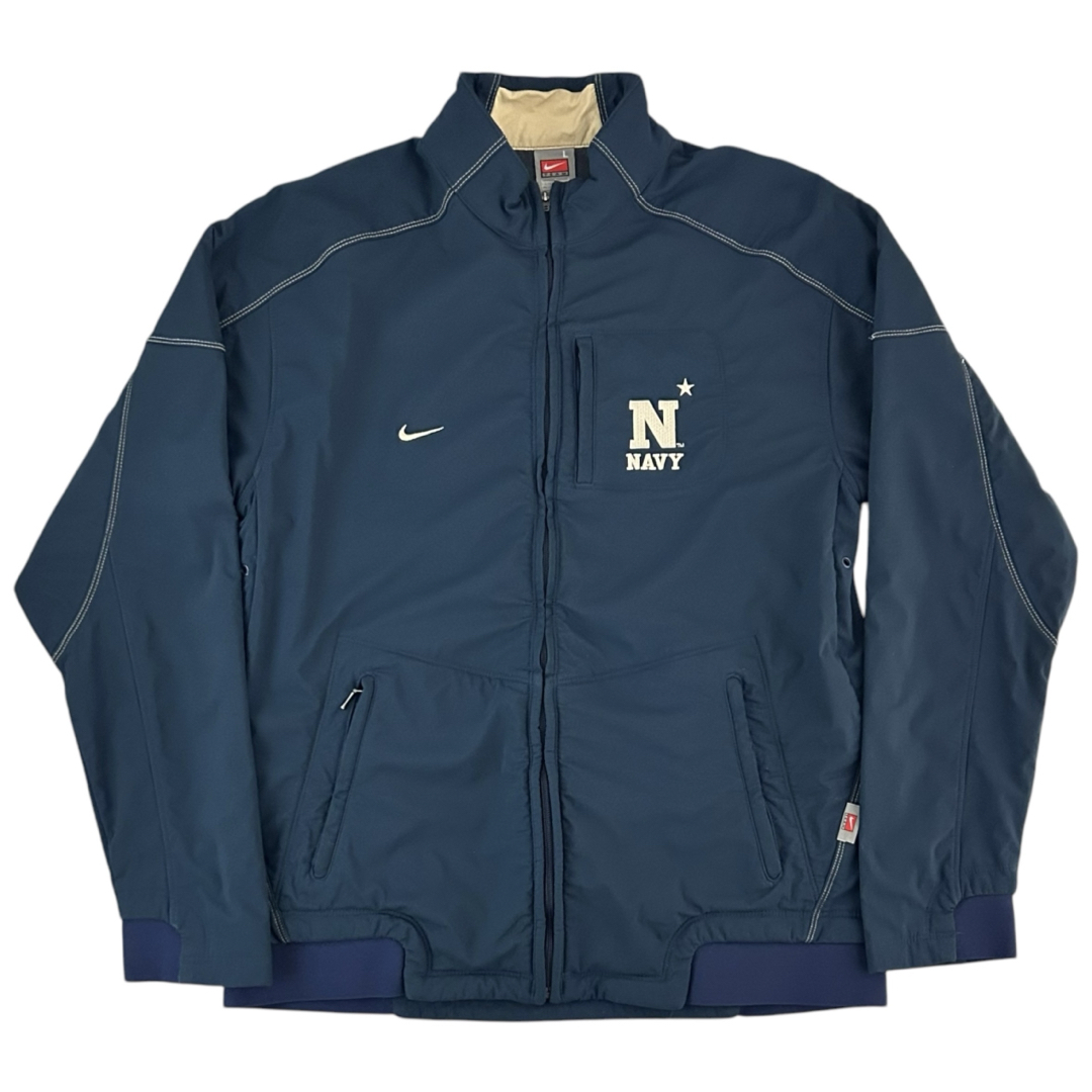 NIKE - レア 00s NIKE US NAVY トレーニングジャケット 米軍 NIKE - レア 00s NIKE US NAVY トレーニングジャケット 米軍
