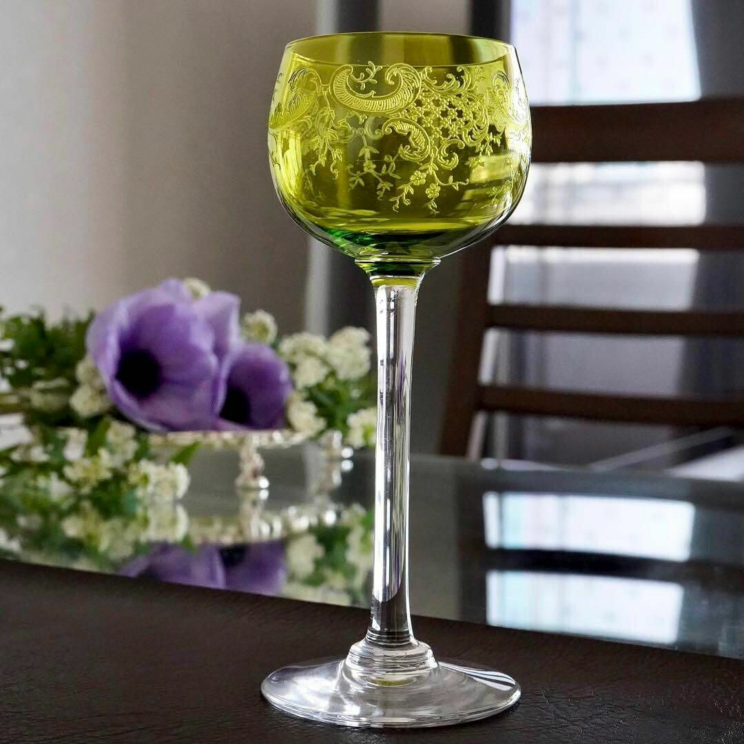 Baccarat - オールドサンルイ☆ロレーヌ☆レーマー ワイングラス Baccarat - オールドサンルイ☆ロレーヌ☆レーマー ワイングラス