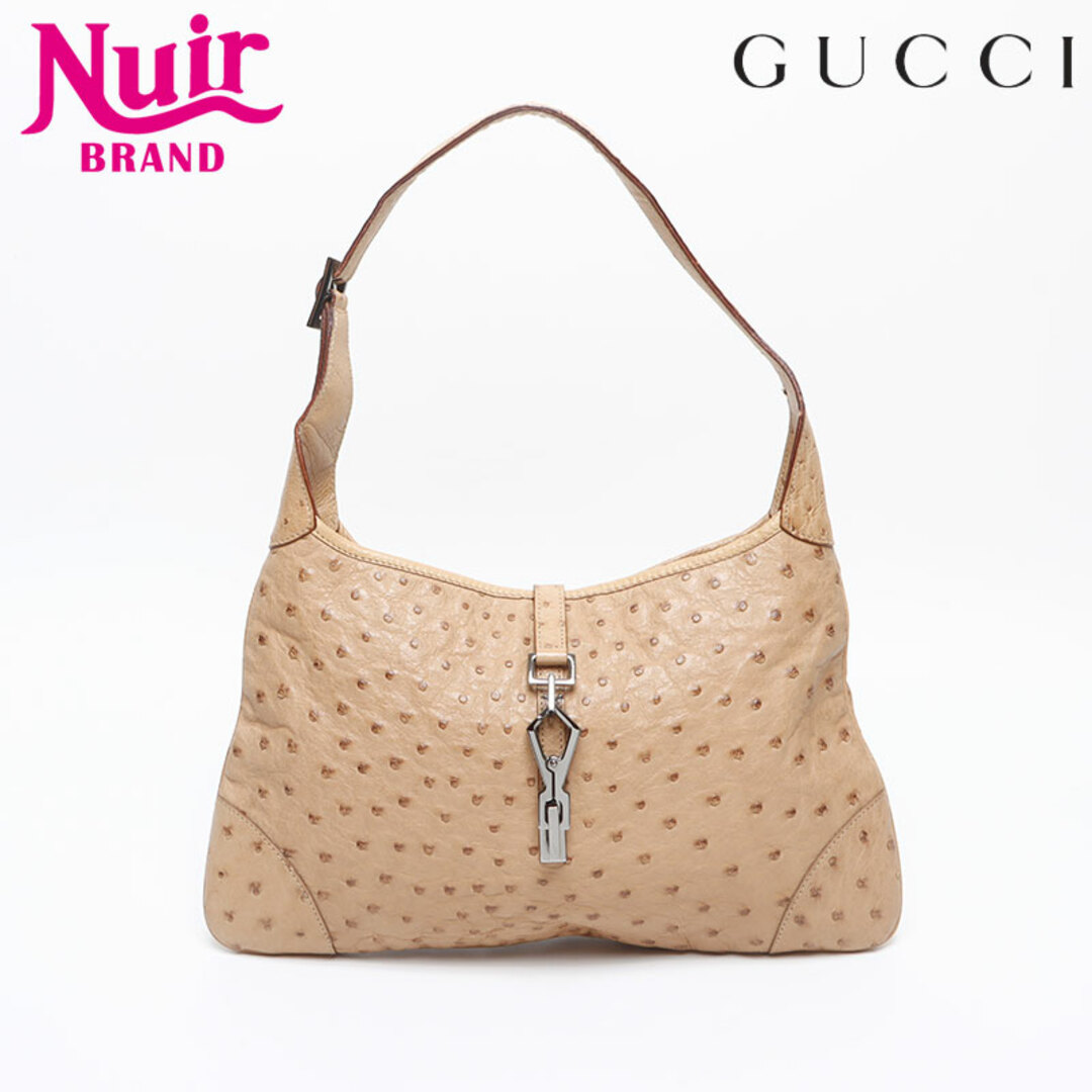 GUCCI - グッチ GUCCI ジャッキー オーストリッチ ショルダー GUCCI - グッチ GUCCI ジャッキー オーストリッチ ショルダー