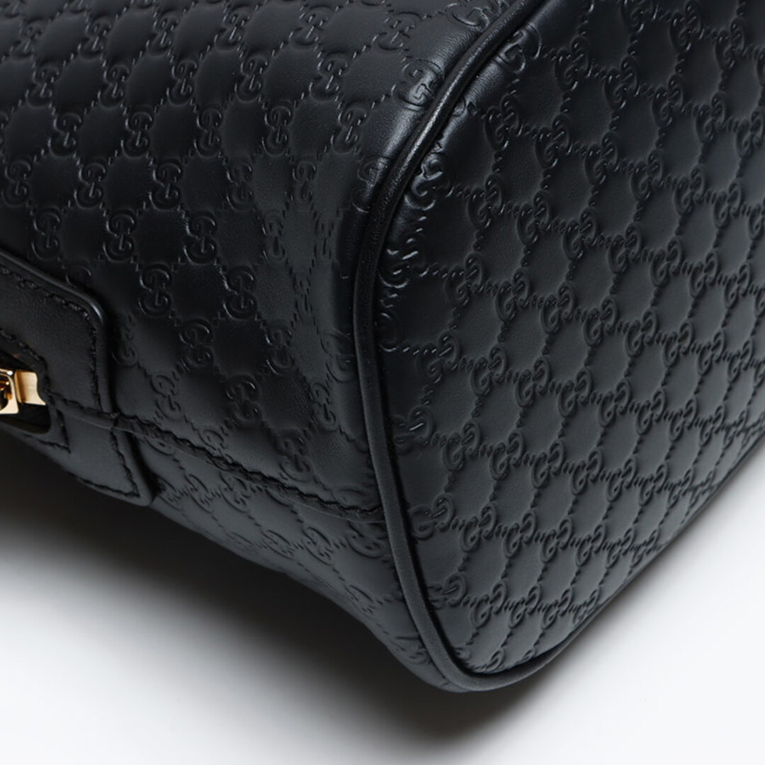GUCCI - グッチ GUCCI マイクロ GG シマ レザー 2way ショルダー GUCCI - グッチ GUCCI マイクロ GG シマ レザー 2way ショルダー
