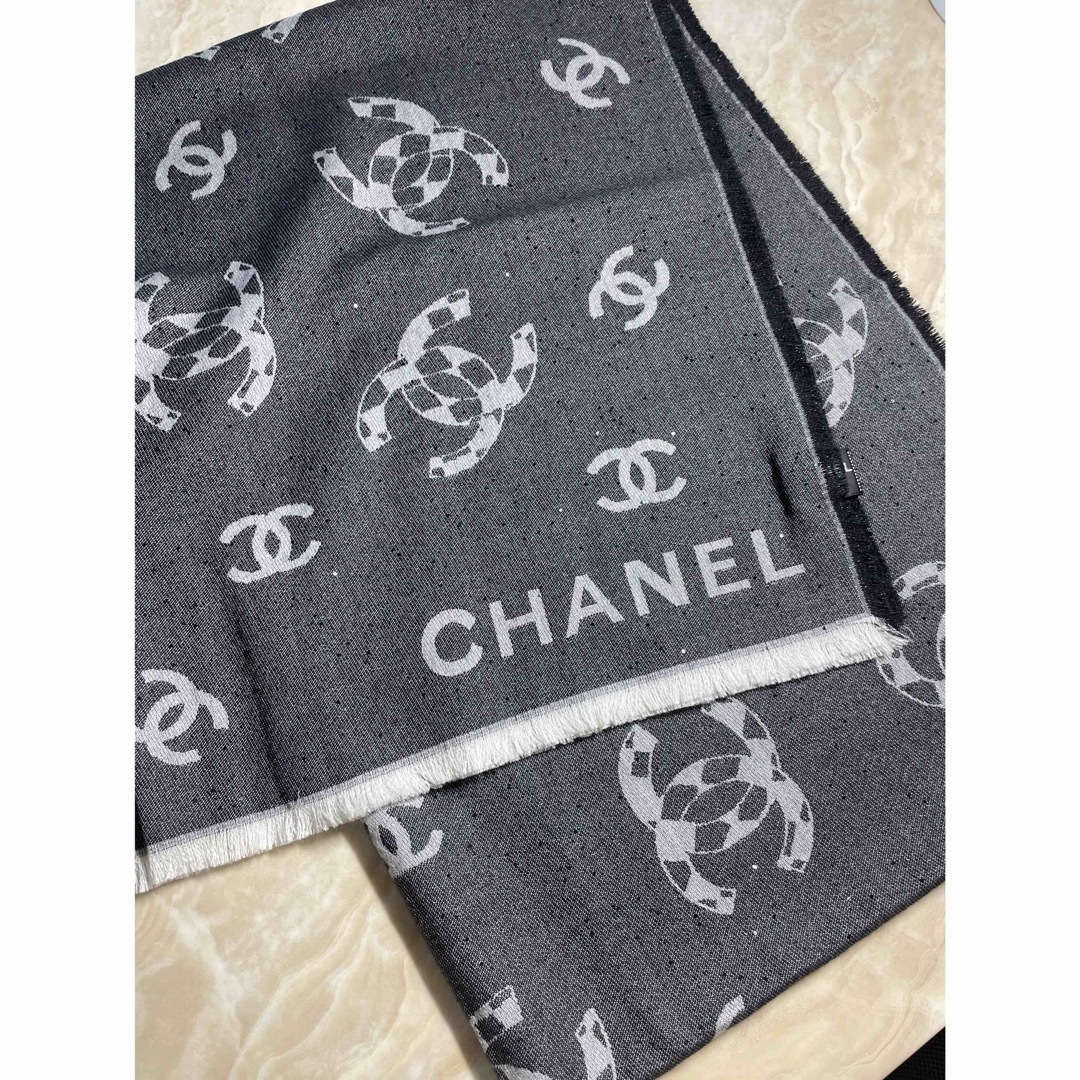 CHANEL - CHANEL シャネル ストール スカーフの通販 by CHANEL - CHANEL シャネル ストール スカーフの通販 by