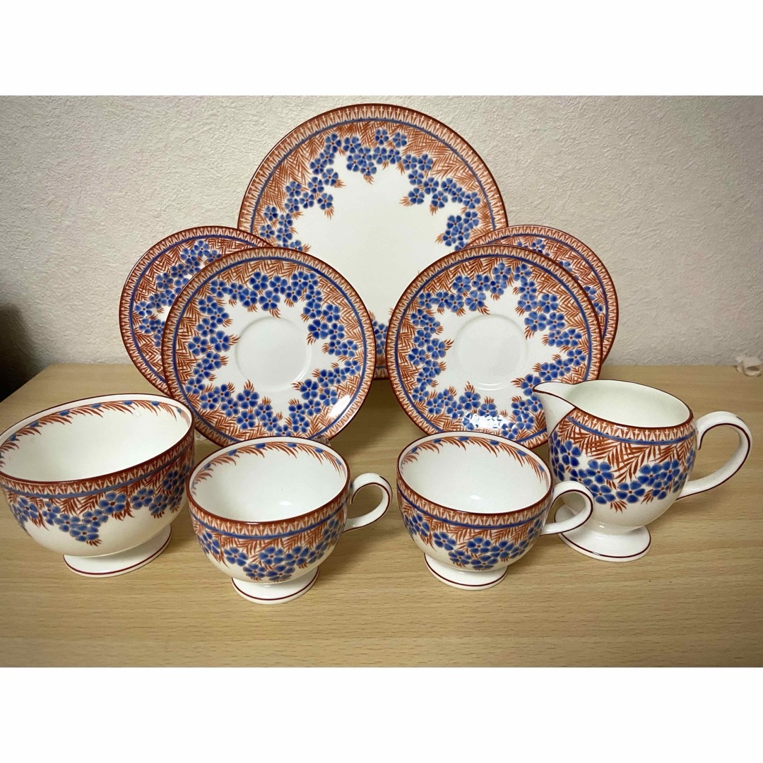 WEDGWOOD - ウェッジウッド W1727 ティーセット ほぼ未使用品の WEDGWOOD - ウェッジウッド W1727 ティーセット ほぼ未使用品の