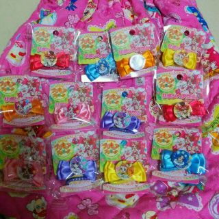 キラキラプリキュアアラモード　ヘアゴム12個セット(キャラクターグッズ)