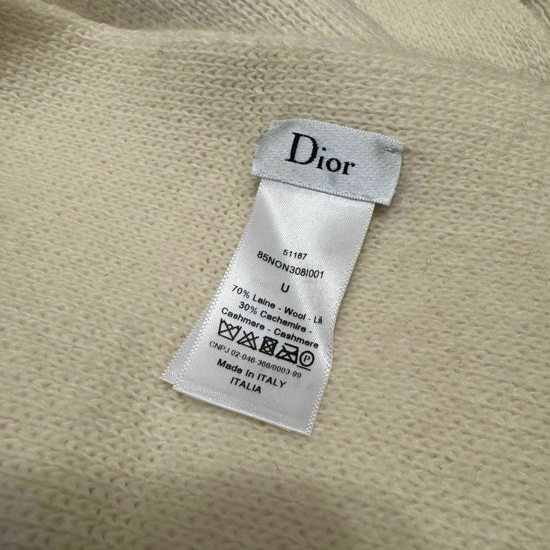 新品 】 Dior ディオール マフラー ストール アイボリー 白の 新品 】 Dior ディオール マフラー ストール アイボリー 白の