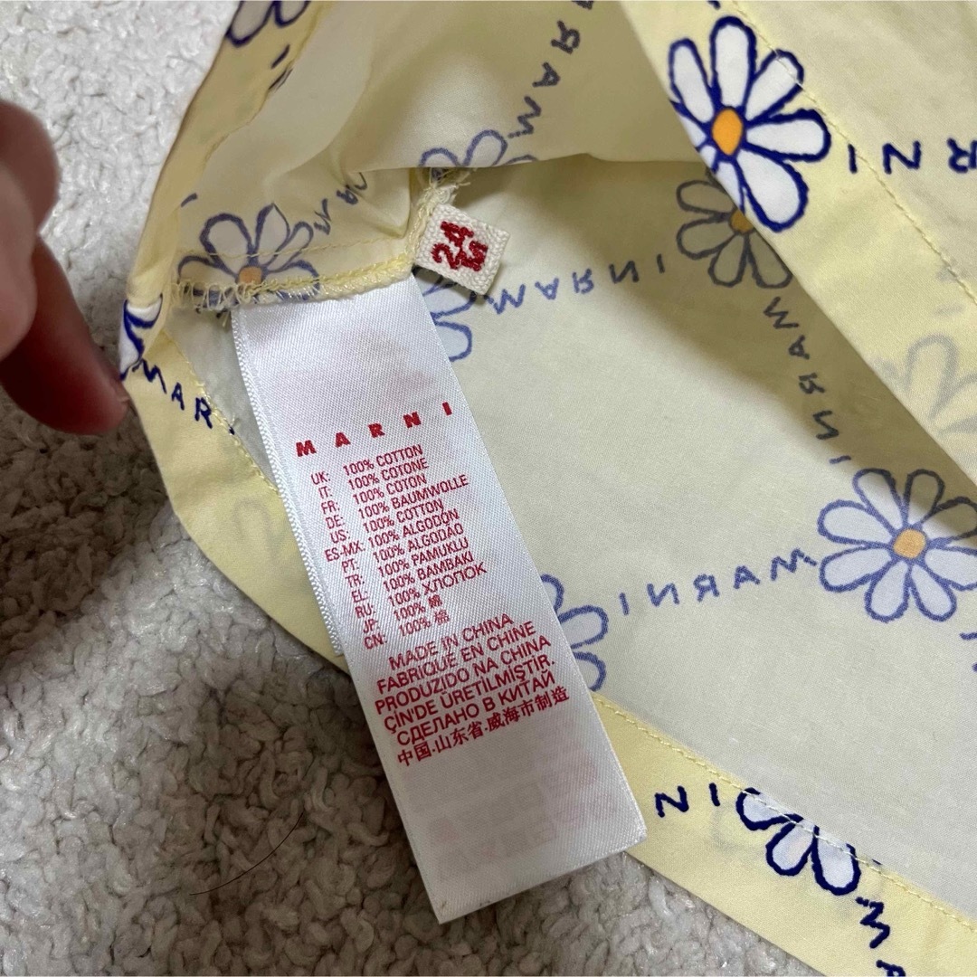 MARNI - MARNI 花柄 ブラウス 24m 90cmの通販 by Ai's shop MARNI - MARNI 花柄 ブラウス 24m 90cmの通販 by Ai's shop