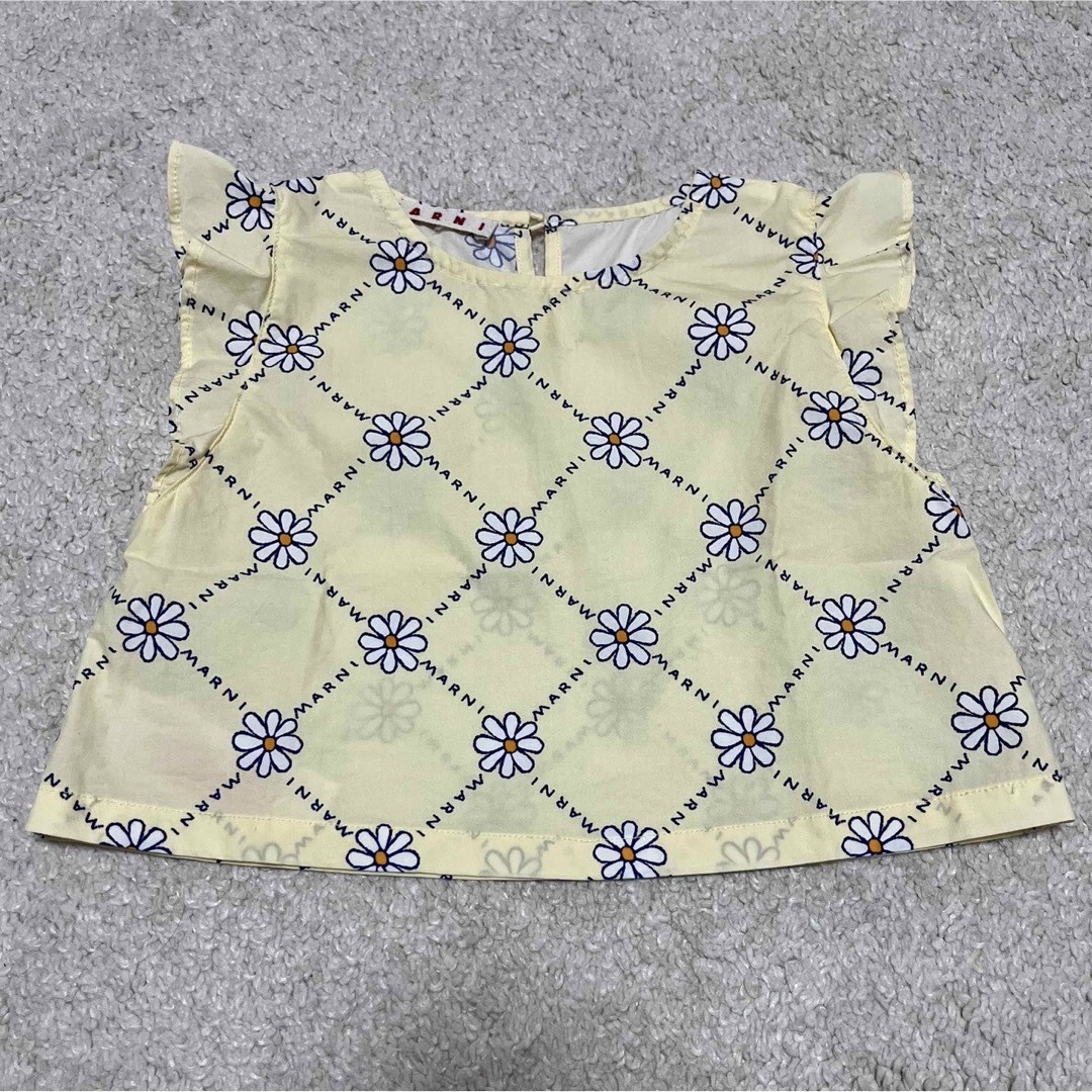 MARNI - MARNI 花柄 ブラウス 24m 90cmの通販 by Ai's shop MARNI - MARNI 花柄 ブラウス 24m 90cmの通販 by Ai's shop