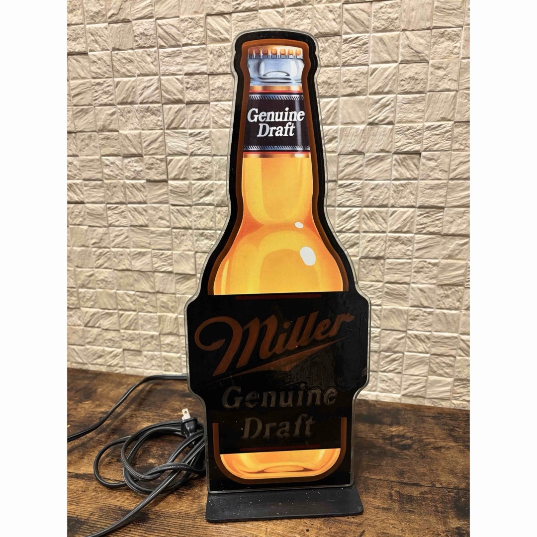 ミラービール Miller Beer 電飾 インテリアライトの通販 by ミラービール Miller Beer 電飾 インテリアライトの通販 by