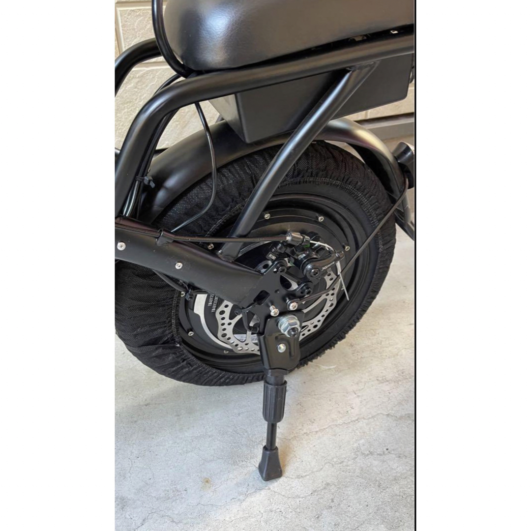 フル電動自転車 48V/8ah アクセル付 カゴ付 ひねちゃ モペットの フル電動自転車 48V/8ah アクセル付 カゴ付 ひねちゃ モペットの