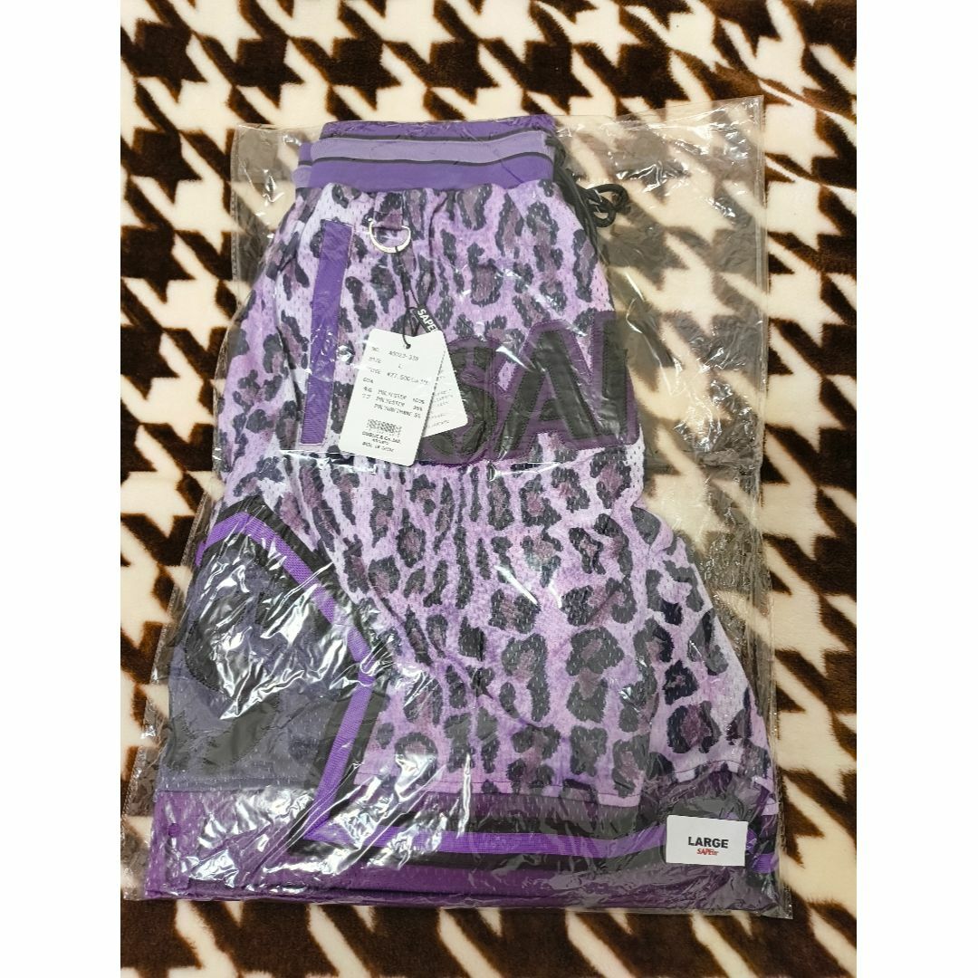 Supreme - SAPEur® BASKET SHORTS レオパード パープル L Supreme - SAPEur® BASKET SHORTS レオパード パープル L