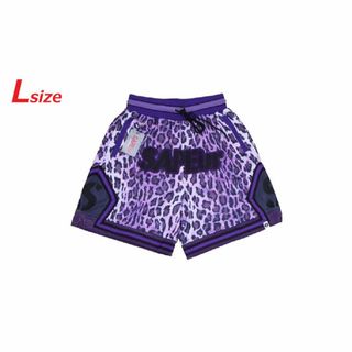 Supreme - SAPEur® BASKET SHORTS レオパード パープル L Supreme - SAPEur® BASKET SHORTS レオパード パープル L