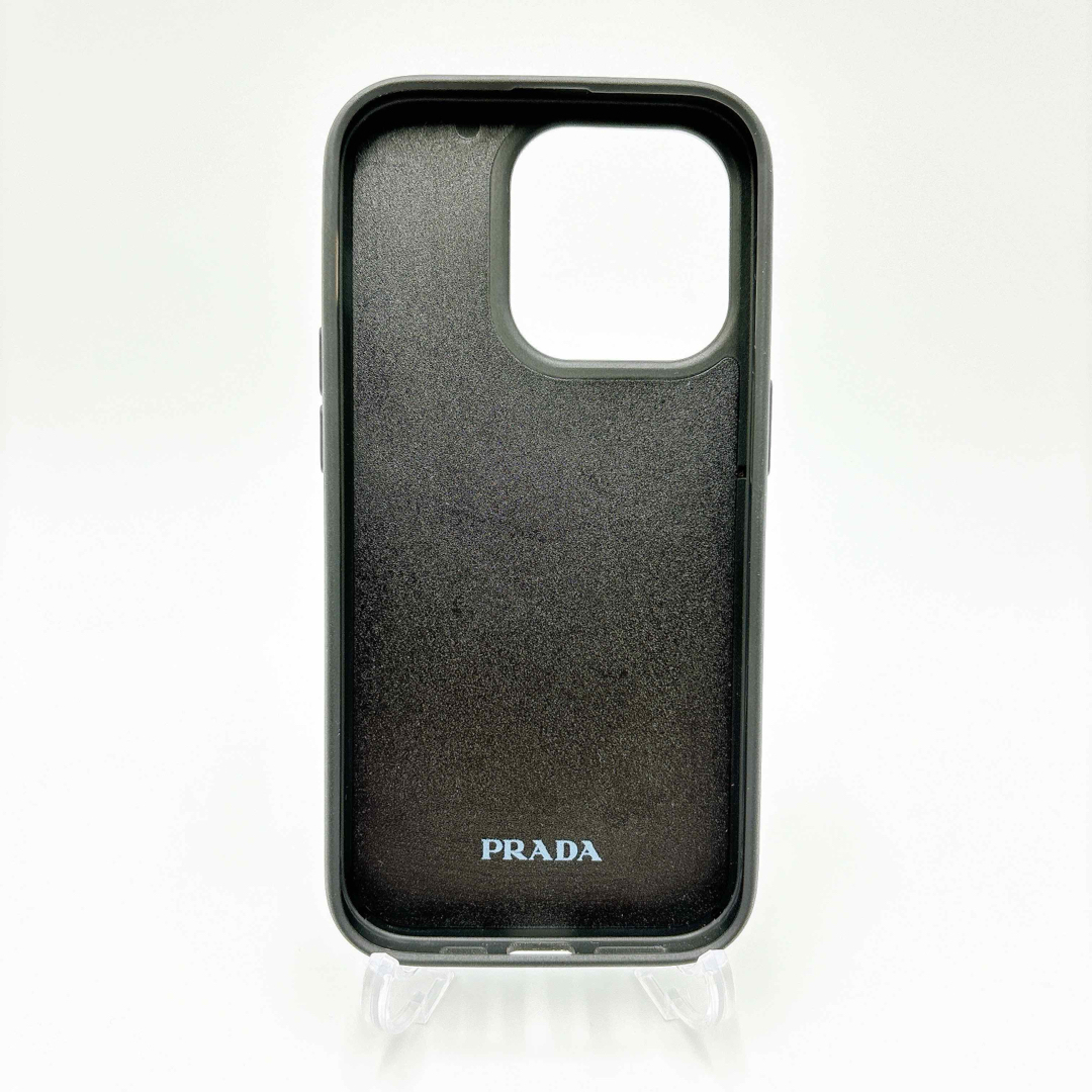 PRADA - 美品 * PRADA サフィアーノ 三角ロゴ iPhone 14 pro PRADA - 美品 * PRADA サフィアーノ 三角ロゴ iPhone 14 pro