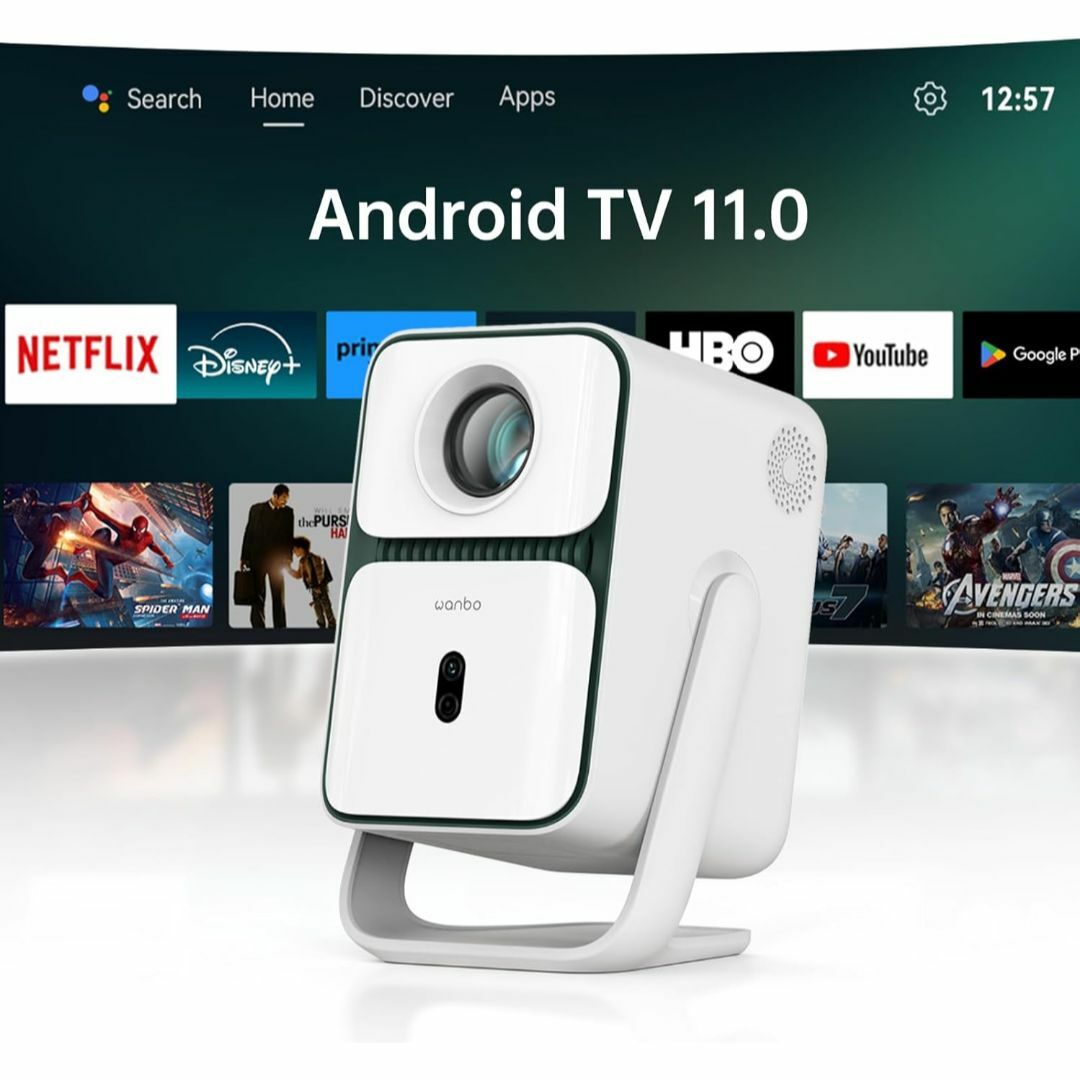 WanboT2 UltraプロジェクターAndroidTV11.0搭載1080Pの通販 by WanboT2 UltraプロジェクターAndroidTV11.0搭載1080Pの通販 by