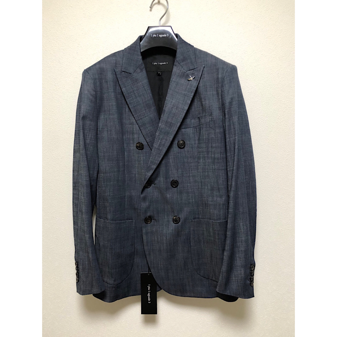 1piu1uguale3 - 新品1PIU1UGUALE3定9.9万折鶴ピン付ストレッチ 1piu1uguale3 - 新品1PIU1UGUALE3定9.9万折鶴ピン付ストレッチ