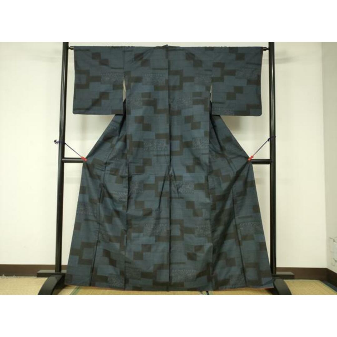 平和屋着物□本場大島紬 9マルキ 泥染め 中田織物謹製 壁画文様 平和屋着物□本場大島紬 9マルキ 泥染め 中田織物謹製 壁画文様