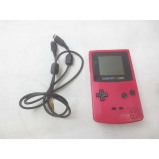 ジャンク品 ゲーム ゲームボーイ 本体 CGB-001 レッド 通信 ジャンク品 ゲーム ゲームボーイ 本体 CGB-001 レッド 通信