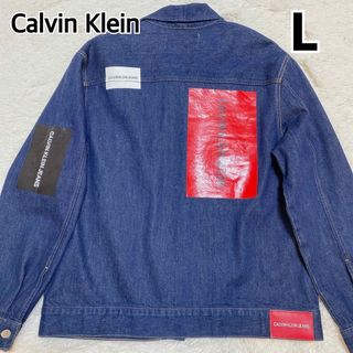 Calvin Klein - CK1 Palace Relaxed Trucker Denim Jacketの通販 Calvin Klein - CK1 Palace Relaxed Trucker Denim Jacketの通販