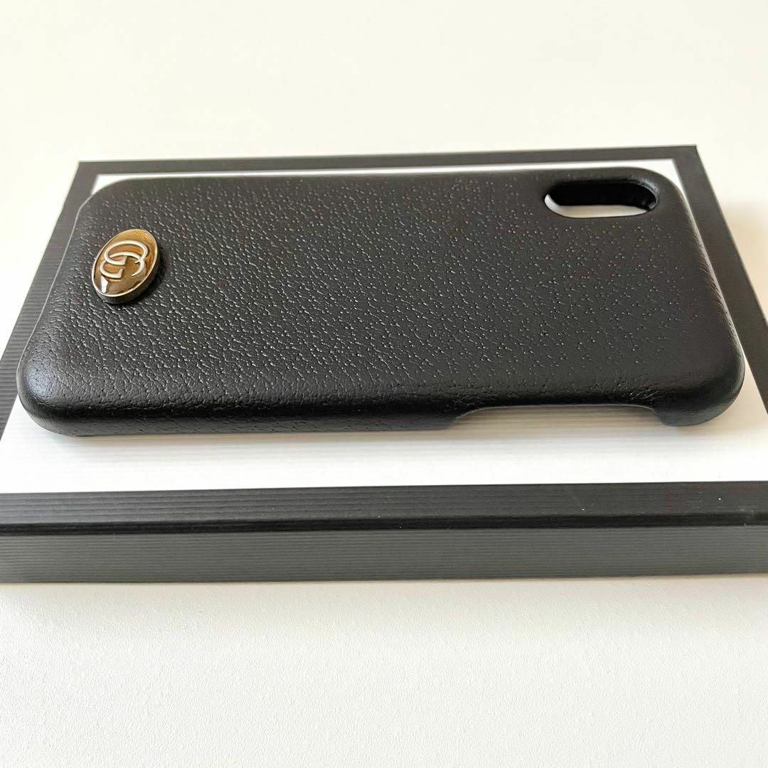 GUCCI - グッチ GUCCI iPhone X XS スマホケース GG 黒 ブラック GUCCI - グッチ GUCCI iPhone X XS スマホケース GG 黒 ブラック