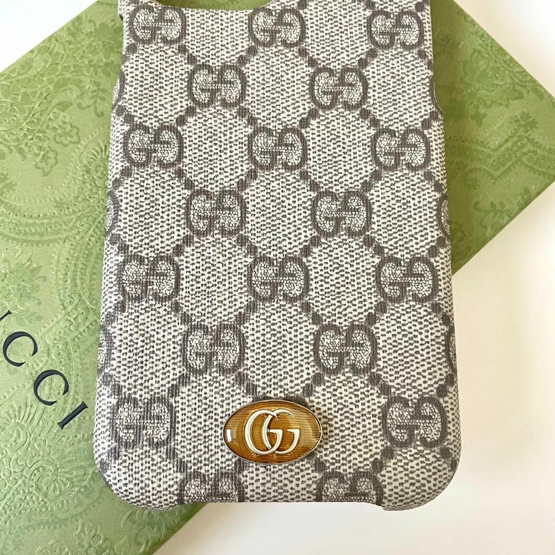GUCCI - グッチ オフィディア iPhone 13 Pro Max ケース ダブルG GUCCI - グッチ オフィディア iPhone 13 Pro Max ケース ダブルG
