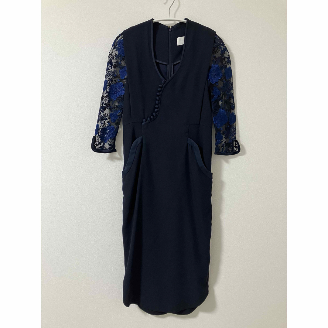 mame - 2019AW mame kurogouchi dress ドレス ワンピースの通販 mame - 2019AW mame kurogouchi dress ドレス ワンピースの通販