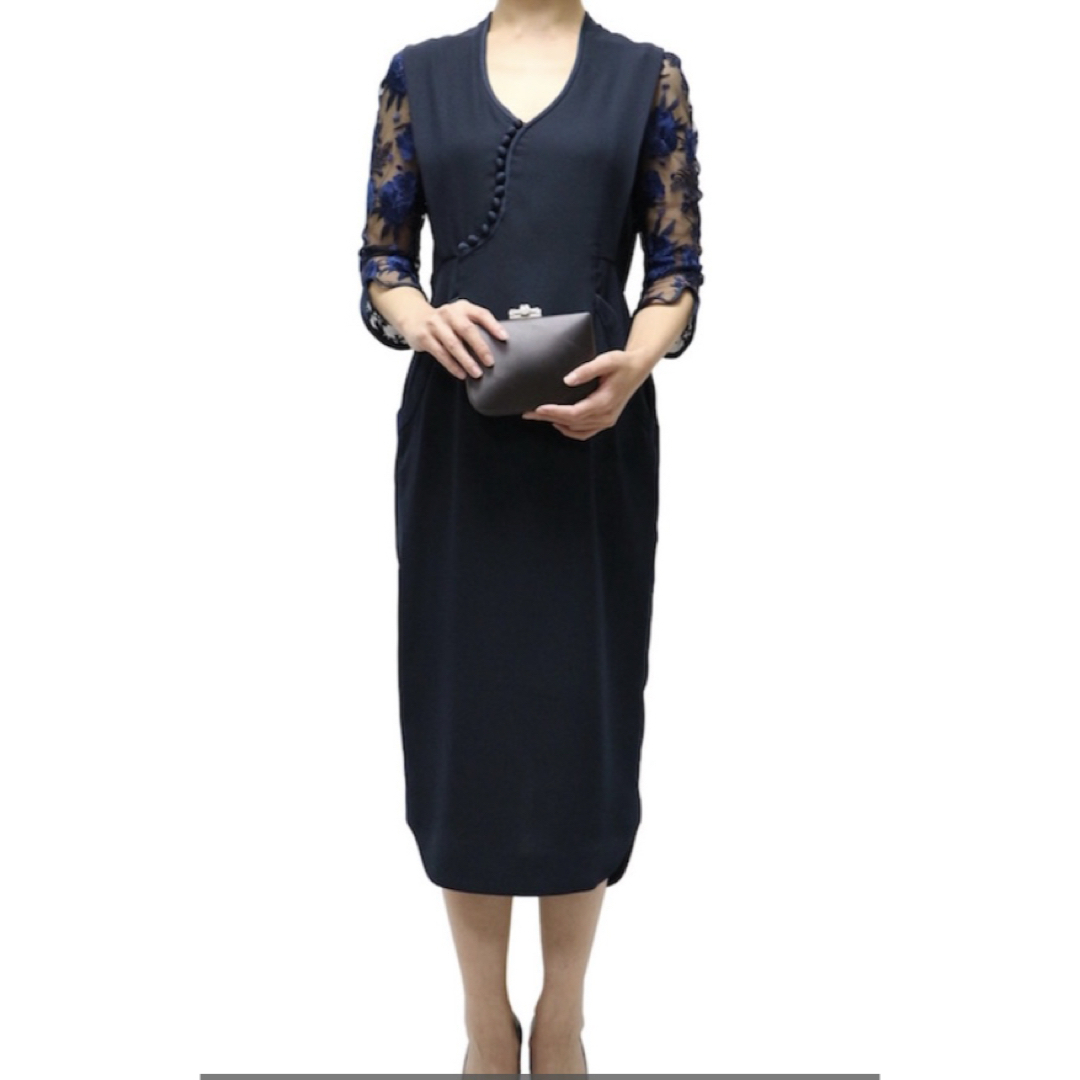 mame - 2019AW mame kurogouchi dress ドレス ワンピースの通販 mame - 2019AW mame kurogouchi dress ドレス ワンピースの通販