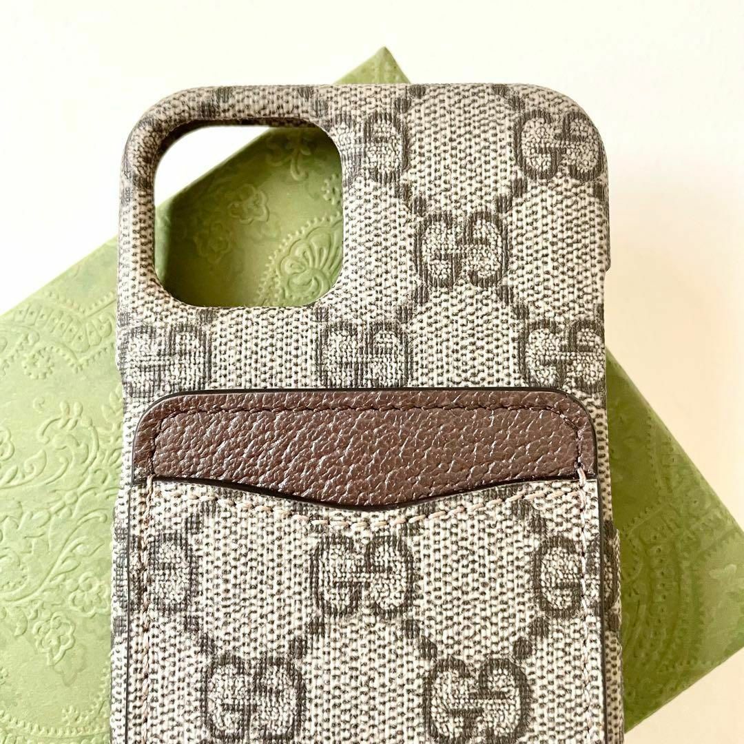 GUCCI - グッチ GUCCI iPhone13 スマホカバー GGキャンバス GUCCI - グッチ GUCCI iPhone13 スマホカバー GGキャンバス