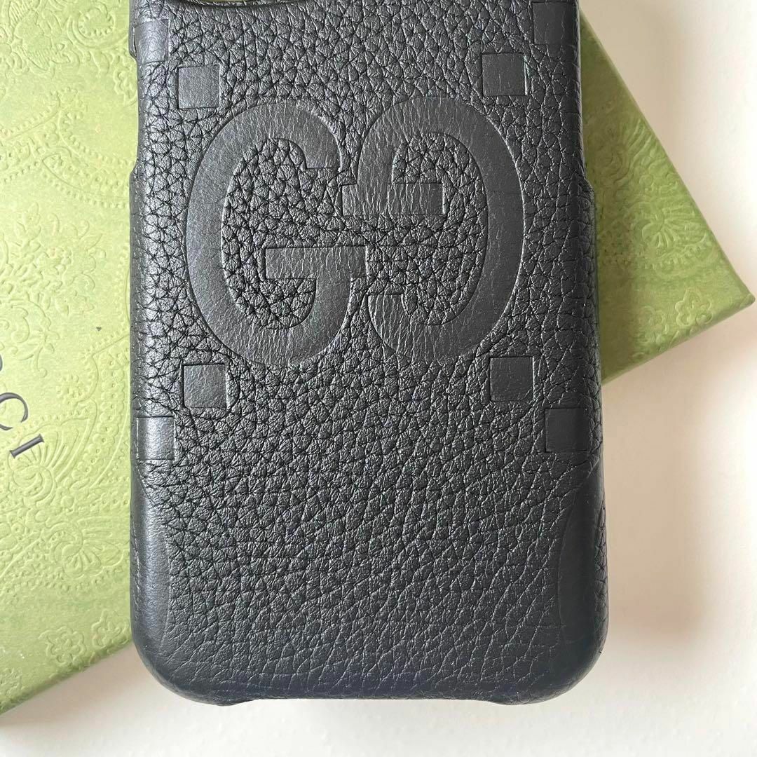 GUCCI - グッチ GUCCI iPhone15 スマホケース GG ジャンボ GUCCI - グッチ GUCCI iPhone15 スマホケース GG ジャンボ