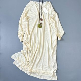 かぐれ - かぐれ アーバンリサーチ リネンカットワンピース 麻 かぐれ - かぐれ アーバンリサーチ リネンカットワンピース 麻
