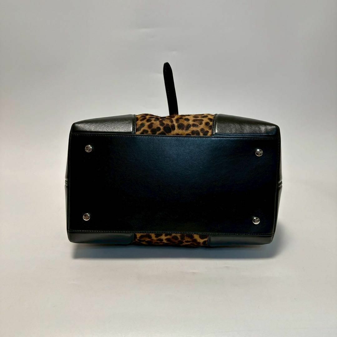 TOD'S - m11【極美品】トッズ ハラコ レオパード ジョイ セアー TOD'S - m11【極美品】トッズ ハラコ レオパード ジョイ セアー