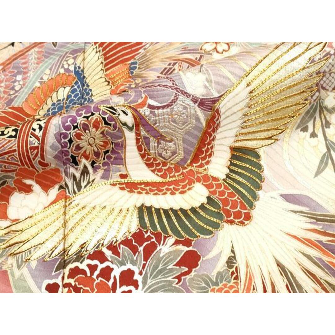 平和屋着物□豪華振袖 駒刺繍 枝垂れ桜鳳凰鼓吉祥花文 暈し染め 平和屋着物□豪華振袖 駒刺繍 枝垂れ桜鳳凰鼓吉祥花文 暈し染め