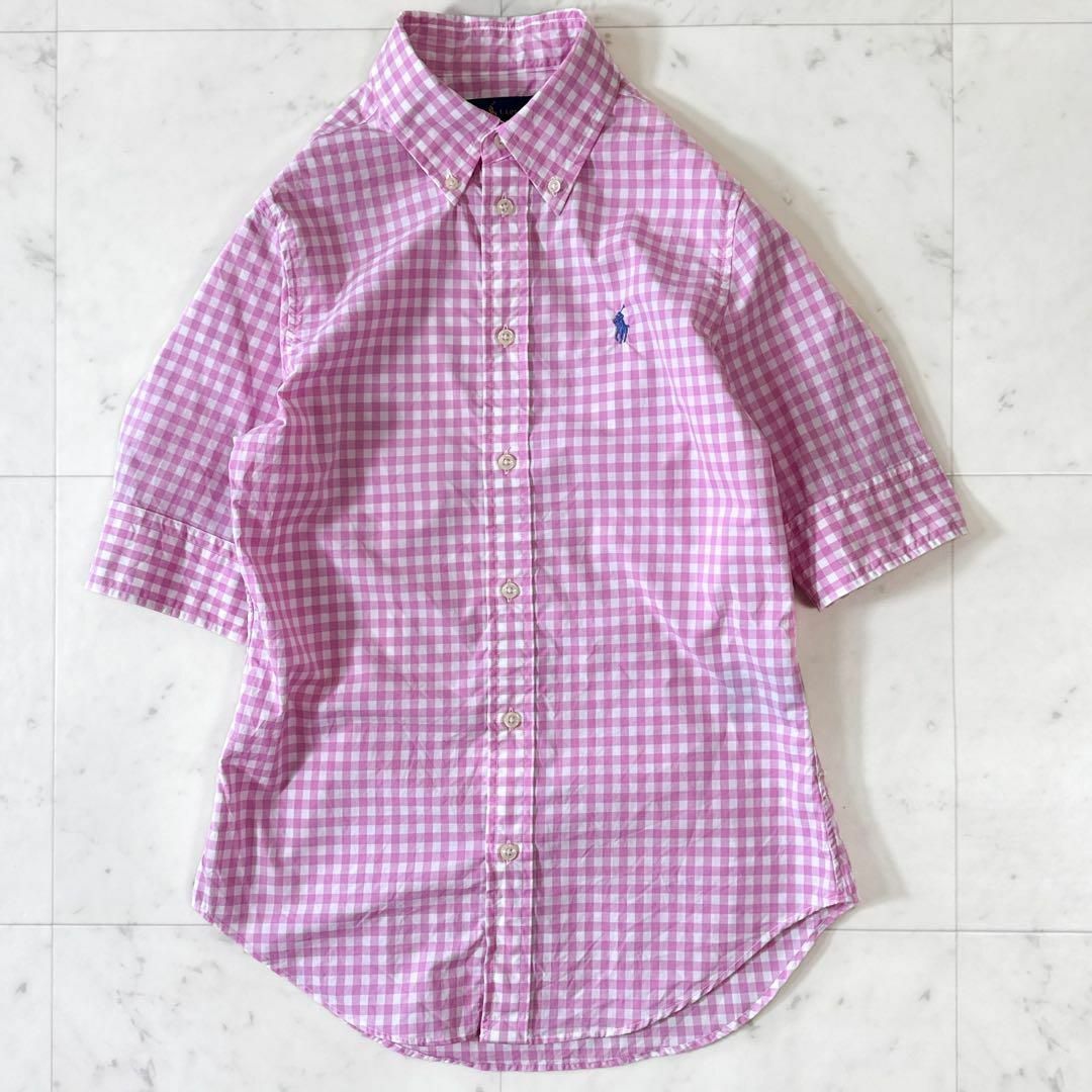Ralph Lauren - 美品 ラルフホーレン ギンガムチェックシャツ Ralph Lauren - 美品 ラルフホーレン ギンガムチェックシャツ
